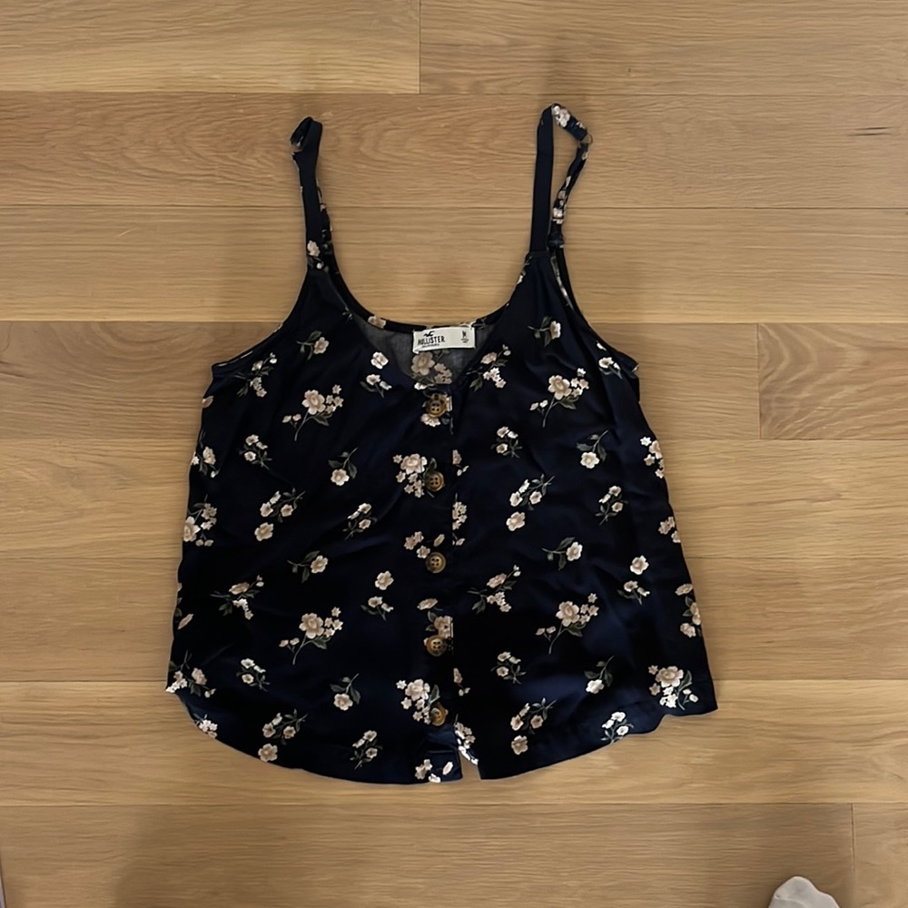 Hollister Floral Tank
